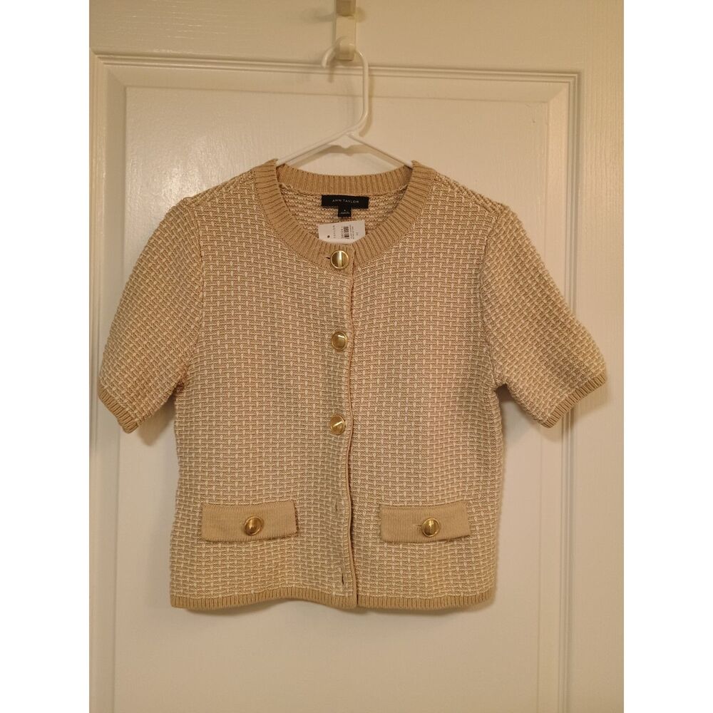 Ann Taylor Cardigan M NWT